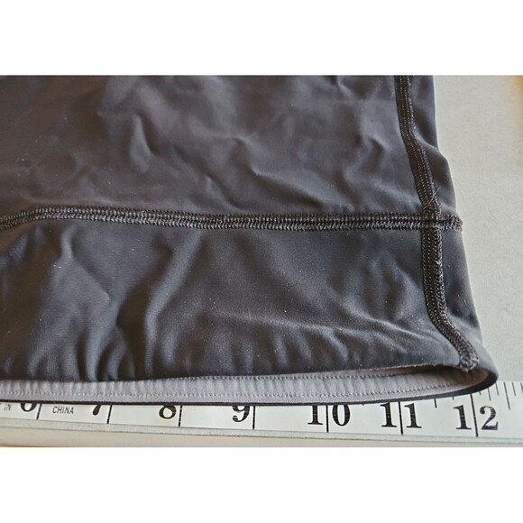 UNDER ARMOUR Workout Sports Bra and Shorts Set Small Black Gym Training Nylon - Picture 8 of 14